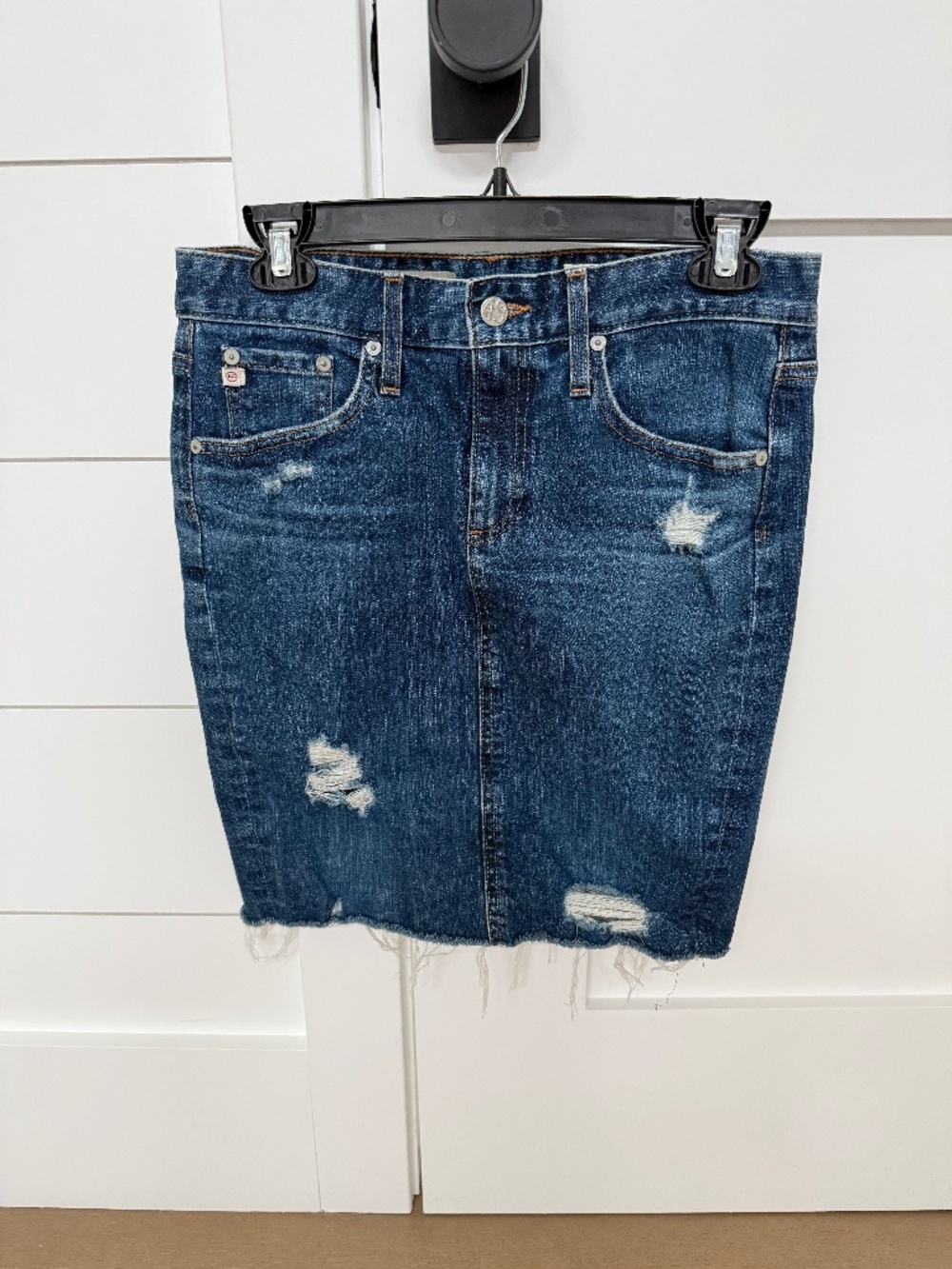 AG Denim Pencil Skirt